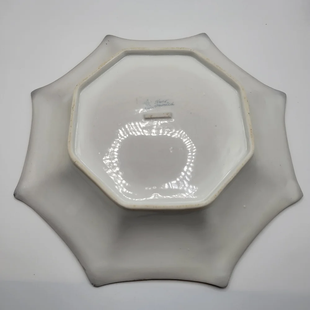 VTG Nippon Roses Bowl | Hand Painted Floral - Picture 8 of 15